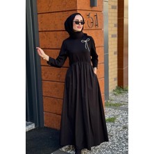 Omelya Elbise 26KZ1068 Siyah