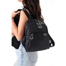 Ayakkabı Fuarı Elit 25KSNM6009T Kadın Sırt Çantası Siyah