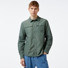 Jack Wolfskin Barrier L/s Erkek Yeşil Outdoor GÖMLEK.4311