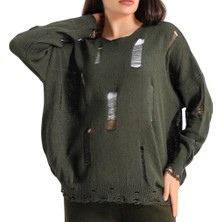 Phuti Yırtık Detaylı Kazak