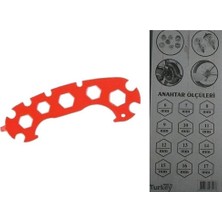MCM Group Bisiklet Tamir Anahtarı (06MM-17MM) - 15 In 1