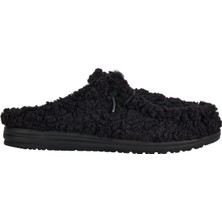 Hey Dude Yün Siyah Erkek Günlük Ayakkabı Wally Slipper