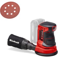Einhell Te-Rs 18 Li - Solo, Akülü Eksantrik Zımpara, Siyah/kırmızı