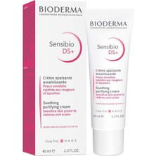 Store Fullf Bioderma Sensibio Ds+ Krem 40 ml Kadın Hassas Ciltler İçin Yağlı Pullanma ve Kızarıklık Karşıtı Arındırıcı Etki