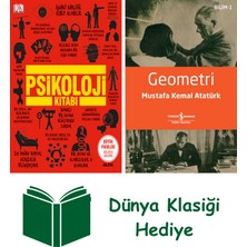 Alfa Yayınları Psikoloji Kitabı (Ciltli) + Geometri + Dünya Klasiği Hediye