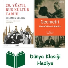 Alfa Yayınları 20. Yüzyıl Rus Kültür Tarihi + Geometri + Dünya Klasiği Hediye