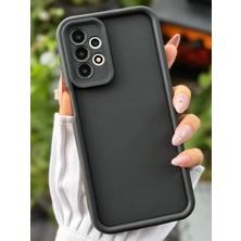 Go Aksesuar Galaxy A23 Uyumlu Mat Lansman Parmak Izi Bırakmaz Esnek Silikon Kılıf