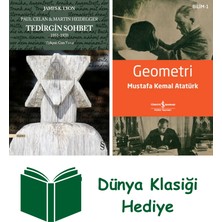 Everest Yayınları Paul Celan & Martin Heidegger - Tedirgin Sohbet + Geometri + Dünya Klasiği Hediye