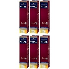 Vital Colors Krem Tüp Saç Boyası 7-554 Altın Karamel 60 ml x 6 Adet