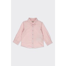 Panço Erkek Çocuk Basic Pembe Oxford Gömlek