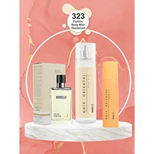 Bargello 323 Kadın Parfüm Seti Oriental EDP Deo Body Mist  Kadın Kullanımına Uygun