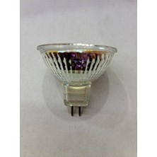 Elektrikcim 220 Volt, 50 Watt Gu 5.3 Iğne Ayak Çanak Ampul, Sarı Işık Dimlenebilir