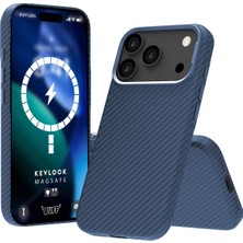 Buff Labs Buff iPhone 17 Pro Max Magsafe Kevlook Kılıf Blue