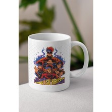 Toyaso Jujutsu Kaisen Baskılı Anime Beyaz Kupa Bardak V5