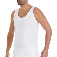 Yıldız Çamaşır Erkek 5'li Beyaz Süprem Pamuklu Askılı Atlet