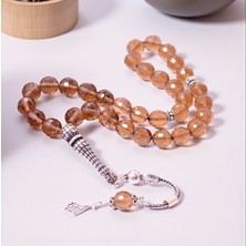 Taşmir Zultanit Taşı Faset Kesim Gümüş Tesbih ( 8 mm ) - Renk Değiştiren Ürün