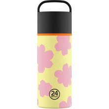 24 Bottles Spin Bottle Daydreaming Yellow Paslanmaz Çelik Termos 730 ml