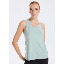 Puma 68951322 Traınıng Tank Green Fog Yeşil Regular Fit Düz Kadın Atlet