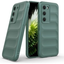 Roketcim Tecno Spark 40 Pro Kılıf Esnek Tpu Oyuklu Arka Yüzey Tasarımlı Etnik Silikon Kapak