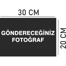 Altınuç Art Design 2 Adet Kişiye Özel Dijital Fotoğraf Poster Sticker Folyo Baskı 20X30 cm