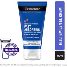 Neutrogena Norveç Formülü Hızlı Emilen El Kremi 75 ml