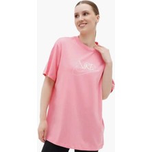 Nike Sportswear Oc 2 Boyfriend Short-Sleeve  Pembe Kadın Tişört FB8203-611