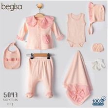 Begisa 8'li Set Hastane Çıkışı %100 Pamuk