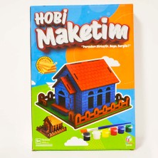 Hobi Eğitim Hedmak-08 Maketim Ev Çok Renkli Eğlenceli Tasarım ile Aile Oyunları için Uygun