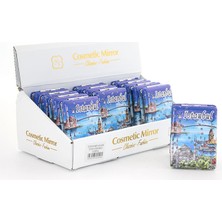 Bsre Taşlı Istanbul Tasarımı El Aynası Kalın Model 1