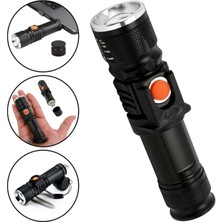 Watton P50 LED Şarjli Mıknatıslı USB El Feneri WT-622