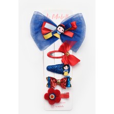 Le Mabelle Mavi  5'li Prenses Toka Set