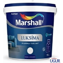 Marshall Luksima Silikonlu Özel Mat Iç Cephe Duvar Boyası