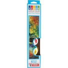 Kitabevimden Südor Akrilik Boya Şişe Su Bazlı 15 ml 6 Renk SD121