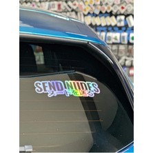 Send Nudes Hologram Sticker