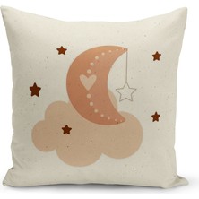 Filamente Çocuk Bebek Odası Dijital Baskılı Kırlent Kılıfı