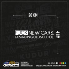 Okyay Works Sticker - Kırmızı - Araba-Motosiklet Etiket Sticker