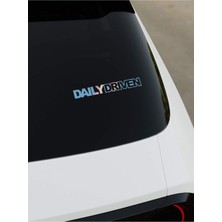 Okyay Works Daily Driven - Hologram - Hologram - Araba-Motosiklet Etiket Sticker