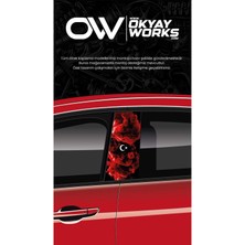 Okyay Works Direk Kaplama Model #52 - Araba-Motosiklet Etiket Sticker