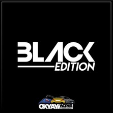 Okyay Works Black Edition Sticker - Beyaz - Araba-Motosiklet Etiket Sticker