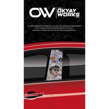 Okyay Works Direk Kaplama Model - Araba-Motosiklet Etiket Sticker