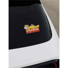 Supreme Dijital Baskı Sticker