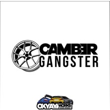 Camber Gangster Sticker -Siyah