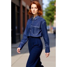 PayBuy Kadın Oversize Liyosel Denim Gömlek Modern Gardıropların Zamansız ve Fonksiyonel Üyesi Oluyor