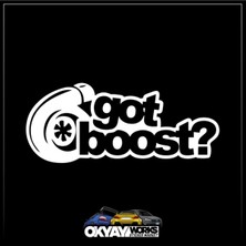 Goot Boost Sticker - Beyaz