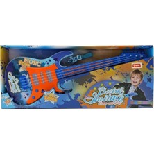 Ctoys Pilli Müzikli Sesli Mavi Electro Giter 5030A