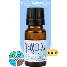 PellDio Home Beyaz Sabun Esansiyel Uçucu Yağ, Buhurdanlık Yağı, Difüzör Esansı, Oda Kokusu 10ML