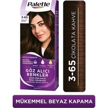 Palette Göz Alıcı Renkler Saç Boyası 3-65 Çikolata Kahve