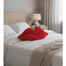 Harmoni Tekstil ULTRA BÜYÜK DUDAK YASTIK HARİKA TASARIM SEVGİLİYE HEDİYE ODANA DEKOR