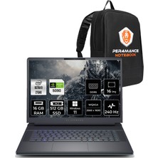 Dell Alienware 16 Area-51 Core Ultra 9 275HX RTX 5090 24GB Gaming Laptop 16GB RAM 512GB SSD 16" QHD+ 240Hz Win11 Home + Per4 Çanta AA16250U932190WP379