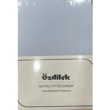 Özdilek Colourist Tek Kişilik Lastikli Çarşaf Takımı 100*200CM Gümüş Gri